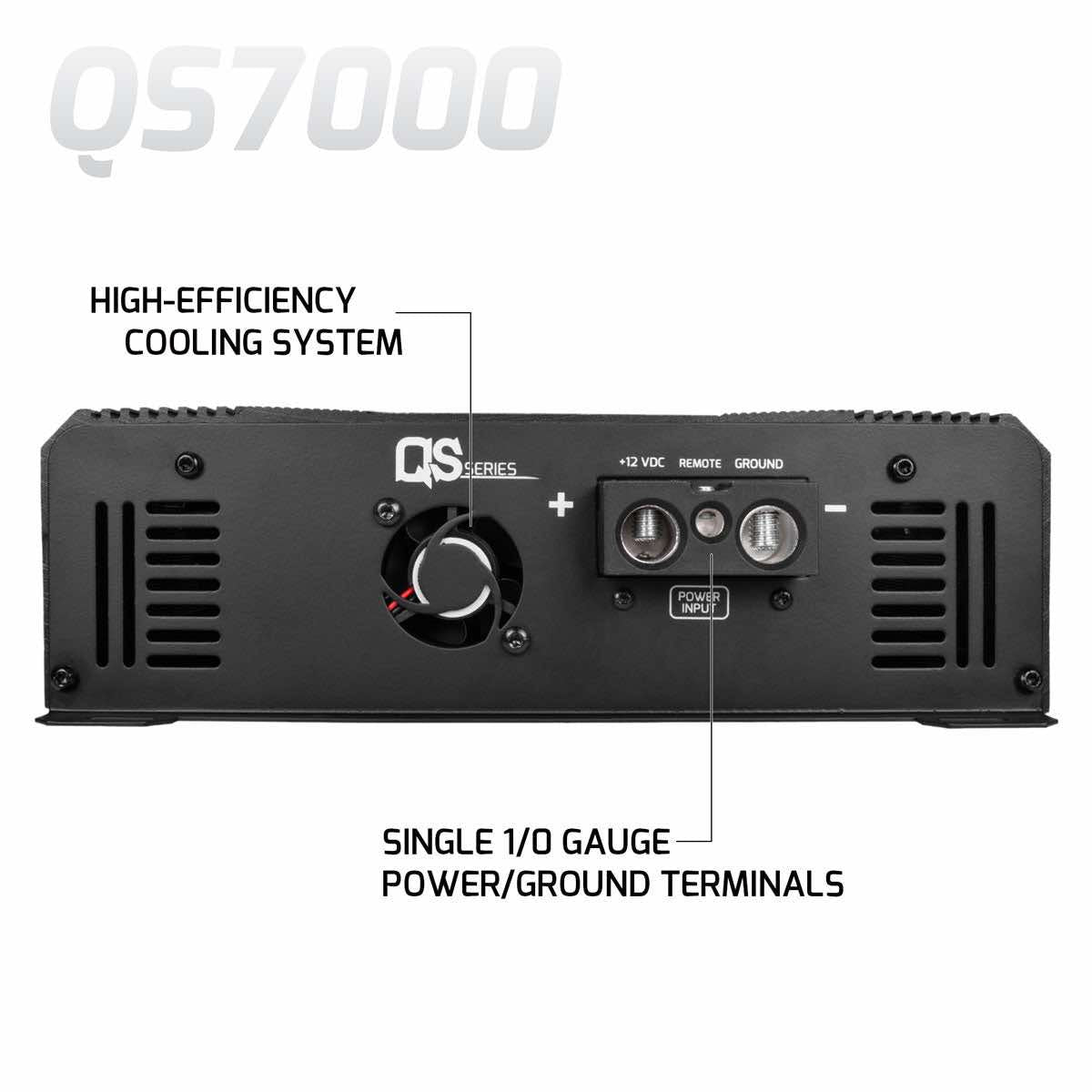 PRV QS7000 2 Ohm Amplifier