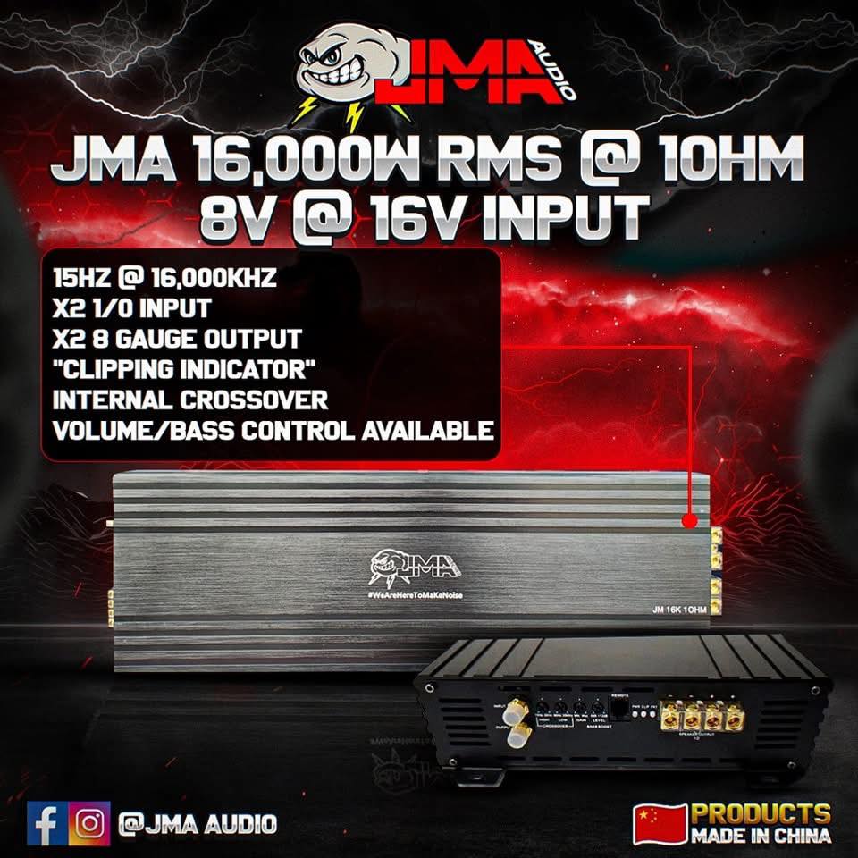 Amplifier 16k 1 Ohm JMA