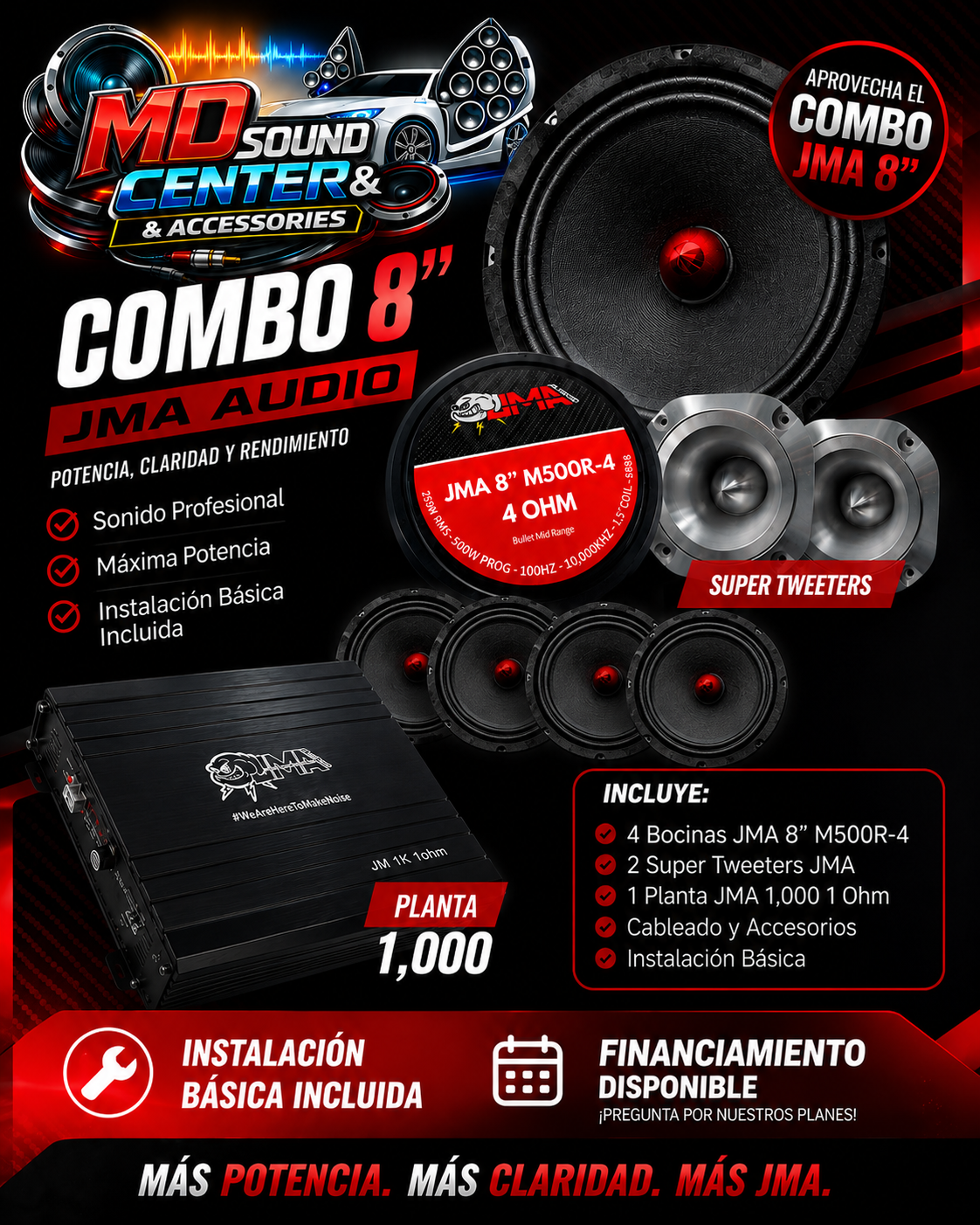 Music Combo 8"