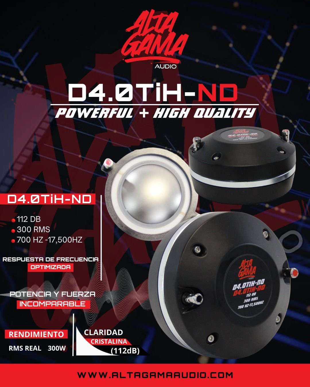 Driver 2” D4.0TIH-ND
