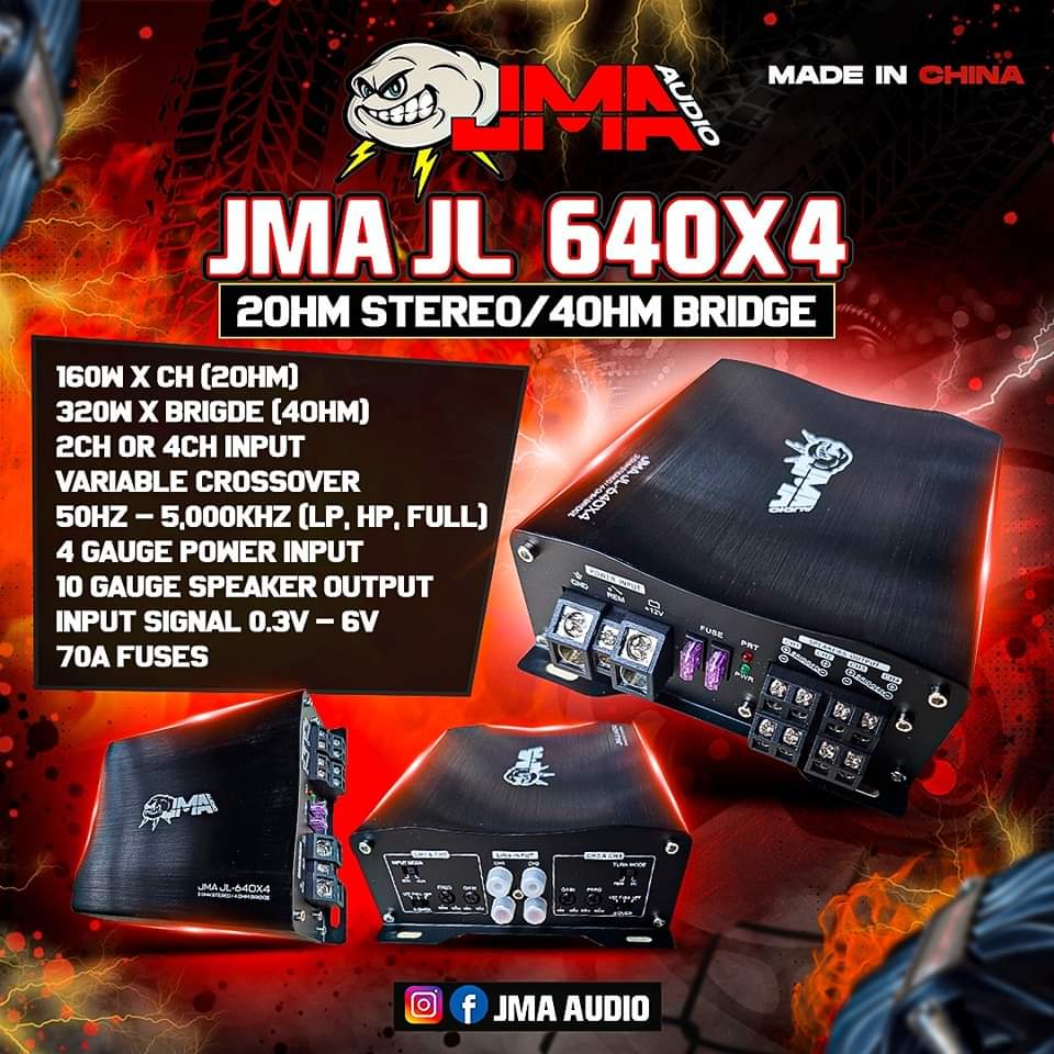 Amplifier JMA Audio 640x4