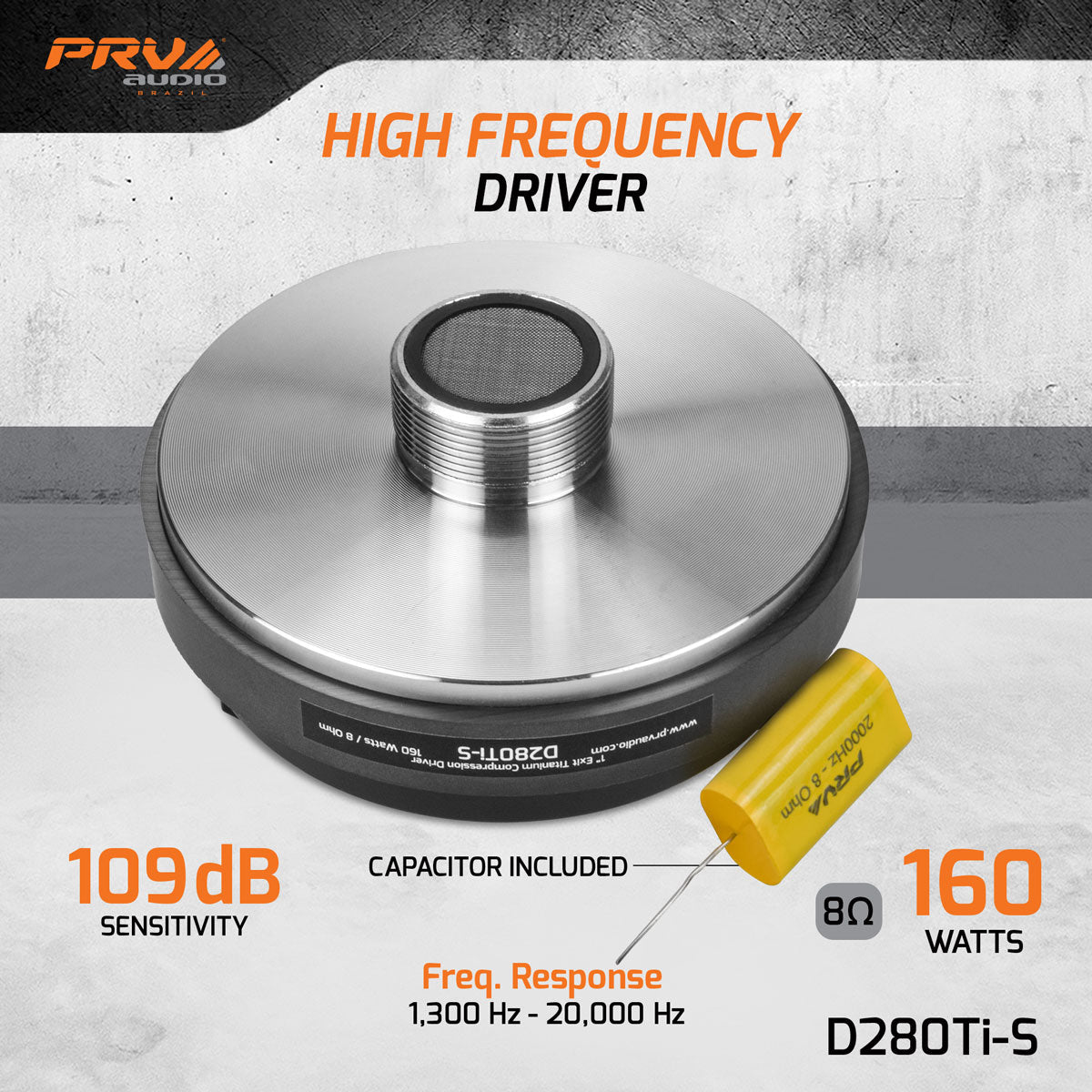 Driver 1” PRV D280Ti-S Driver