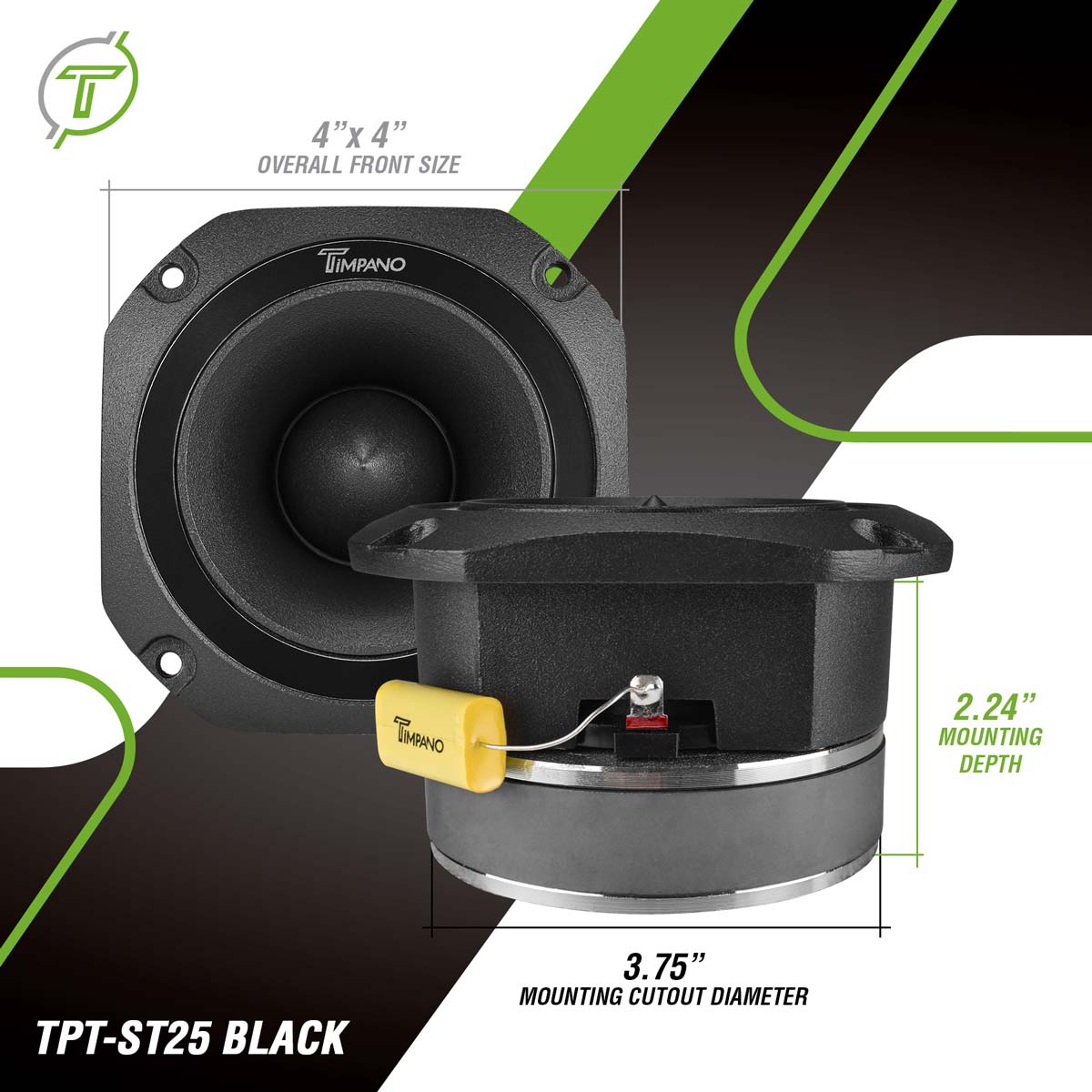 Tweeter TPT-ST25 BLACK