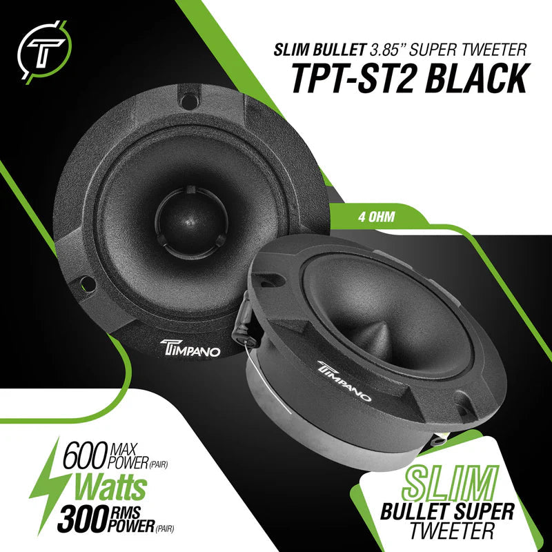 Tweeter TPT-ST2 BLACK Slim 600w