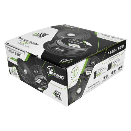 TPT-MR6-4 BULLET Midrange 500w