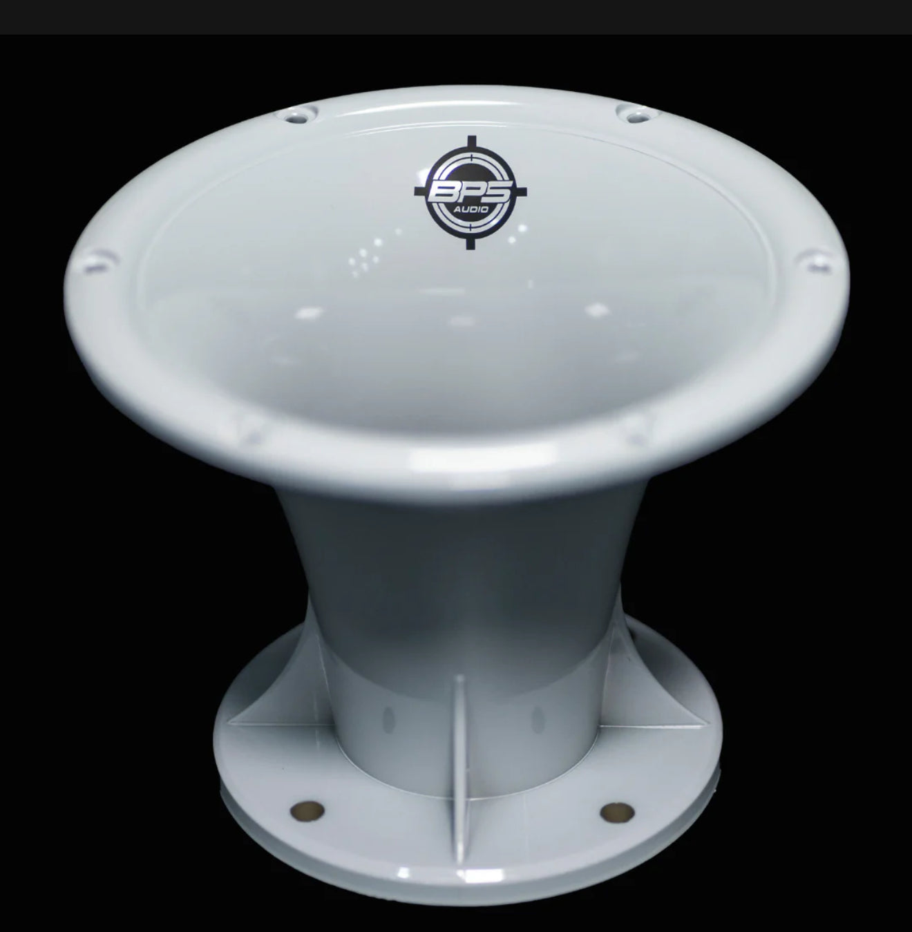 BPS 2" Exit Plastic Horn -HN-02 White CR